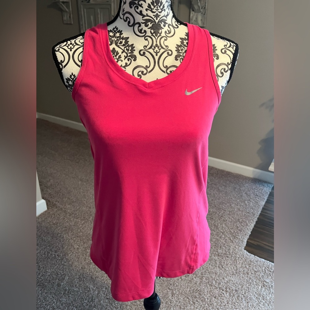 Nike Women's Bright Pink Tank Top
